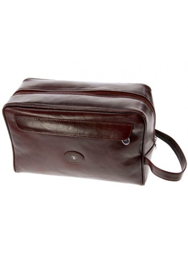 Hans Kniebes Frankfurt Leather Toiletry Bag