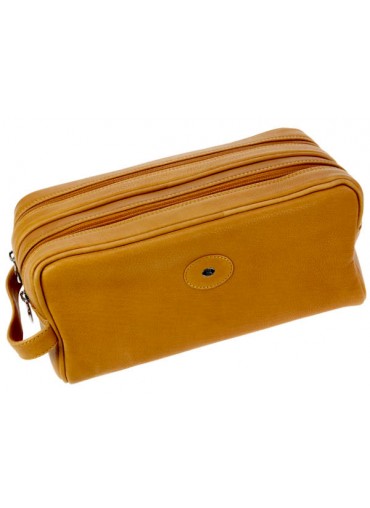Hans Kniebes Munich Leather Toiletry Bag 