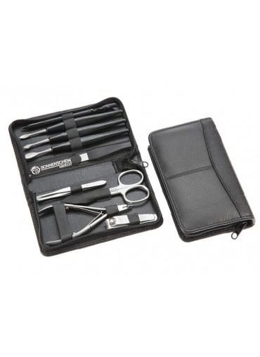  Sonnenschein Prestige Leather Manicure Set 9 Pcs 