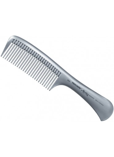 Triumph Master Handle Styling Comb Silver 8.5” 