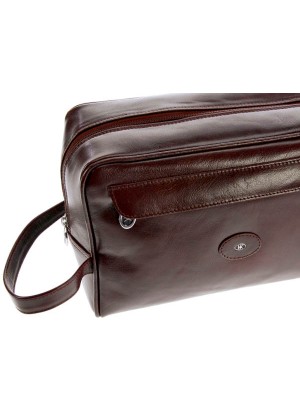 Hans Kniebes Frankfurt Leather Toiletry Bag