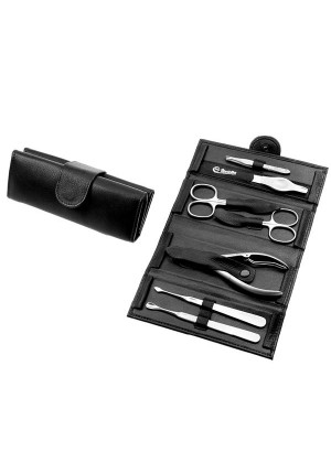 Hans Kniebes Leather Manicure Roll