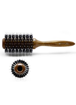 Hercules Sagemann Boar Bristle Wood Round Brush W/Venteffect 