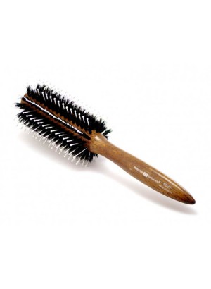 Hercules Sagemann Boar Bristle Wood Round Brush Medium 