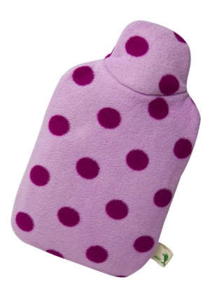 Hugo Frosch Hot Water Bottle Eco Junior Comfort Polka Dots 0.8 L 