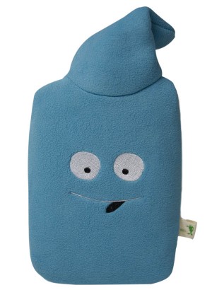 Hugo Frosch Hot Water Bottle Eco Junior Comfort  Smiley 0.8 L 