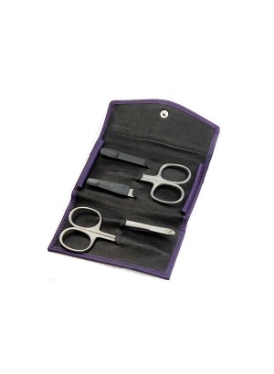 Sonnenschein Womens Leather Manicure Set 5 Pcs