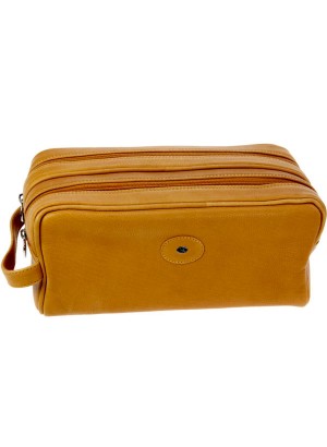 Hans Kniebes Munich Leather Toiletry Bag 