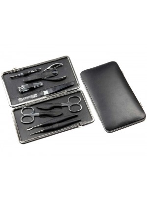 Sonnenschein Framed Leather Manicure Pedicure Set 8 Pcs 