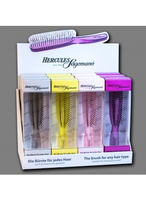 Counter Display with 12 Hercules Scalp Brushes Regular 