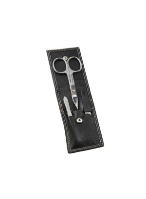 Sonnenschein Compact Leather Manicure Set 3 Pcs 