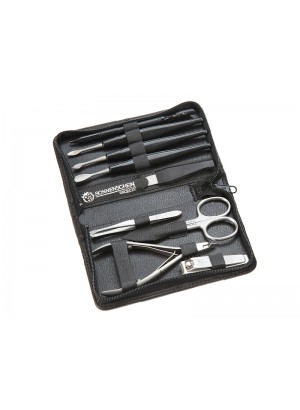  Sonnenschein Prestige Leather Manicure Set 9 Pcs 