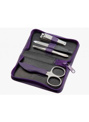  Sonnenschein Travel Leather Manicure Set 4 Pcs