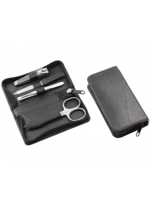  Sonnenschein Travel Leather Manicure Set 4 Pcs