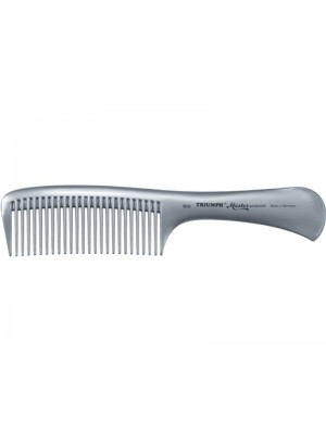 Triumph Master Handle Styling Comb Silver 8.5” 