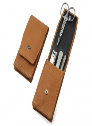  Hans Kniebes Classic Leather Manicure Set 