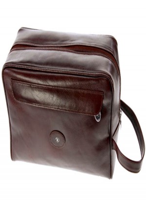 Hans Kniebes Frankfurt Leather Toiletry Bag