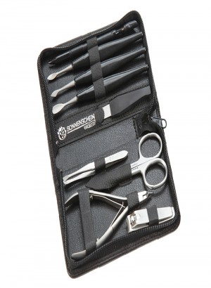  Sonnenschein Prestige Leather Manicure Set 9 Pcs 
